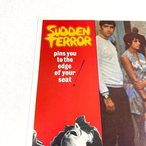 Sudden Terror‎ Eyewitness 1971 Lobby Card Movie Poster Mark Lester Thriller UK - Picture 2 of 7